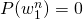 P(w_{1}^{n}) = 0